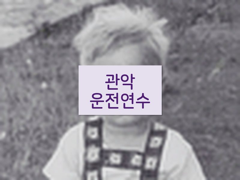 관악운전연수 후기